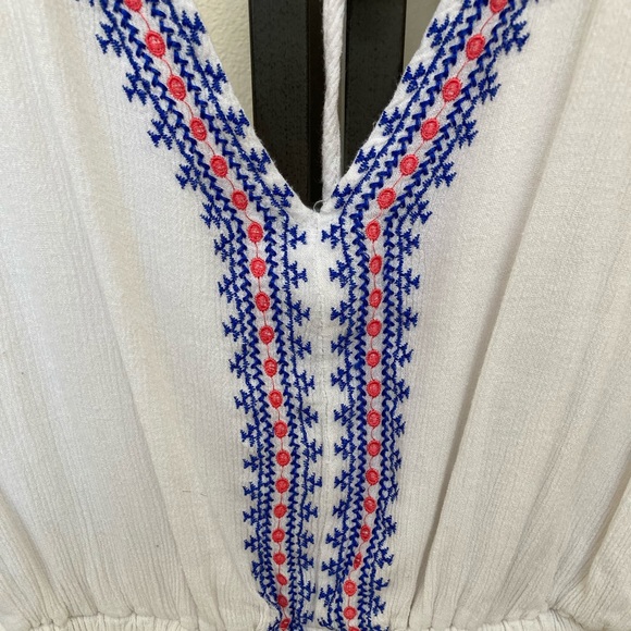 White Aztec Romper - Picture 2 of 4